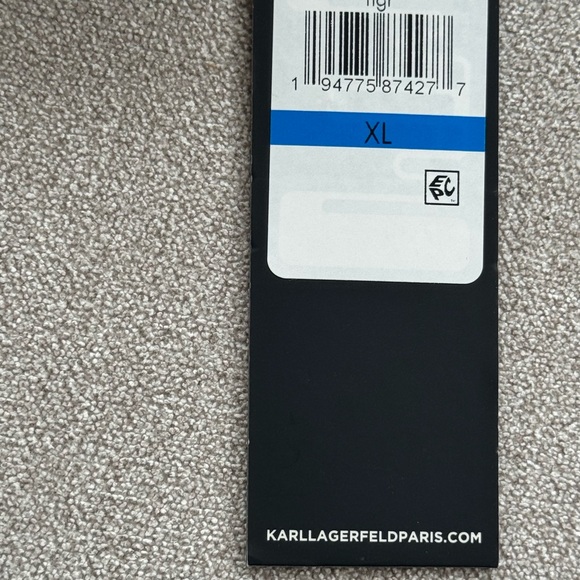 KARL LAGERFELD NWT WINTER ZIP AND SNAP COAT IN HEATHER GRAY XL - Picture 15 of 16